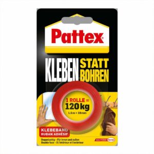 Pattex Kleben statt Bohren Klebeband 19mm 1