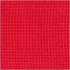 Rico Design Aidaband rot 6 Stiche/cm 2 cm