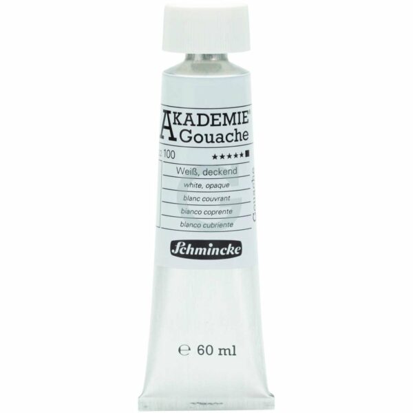 Schmincke Akademie Gouache 60ml weiß