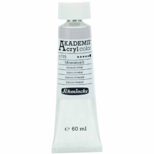 Schmincke Akademie Acrylcolor 60ml mineralweiß