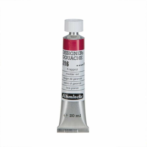 Schmincke Designers Gouache 20ml krapprot