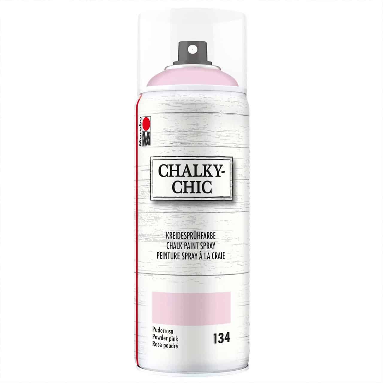 Marabu Kreidesprühfarbe Chalky-Chic 400ml puderrosa