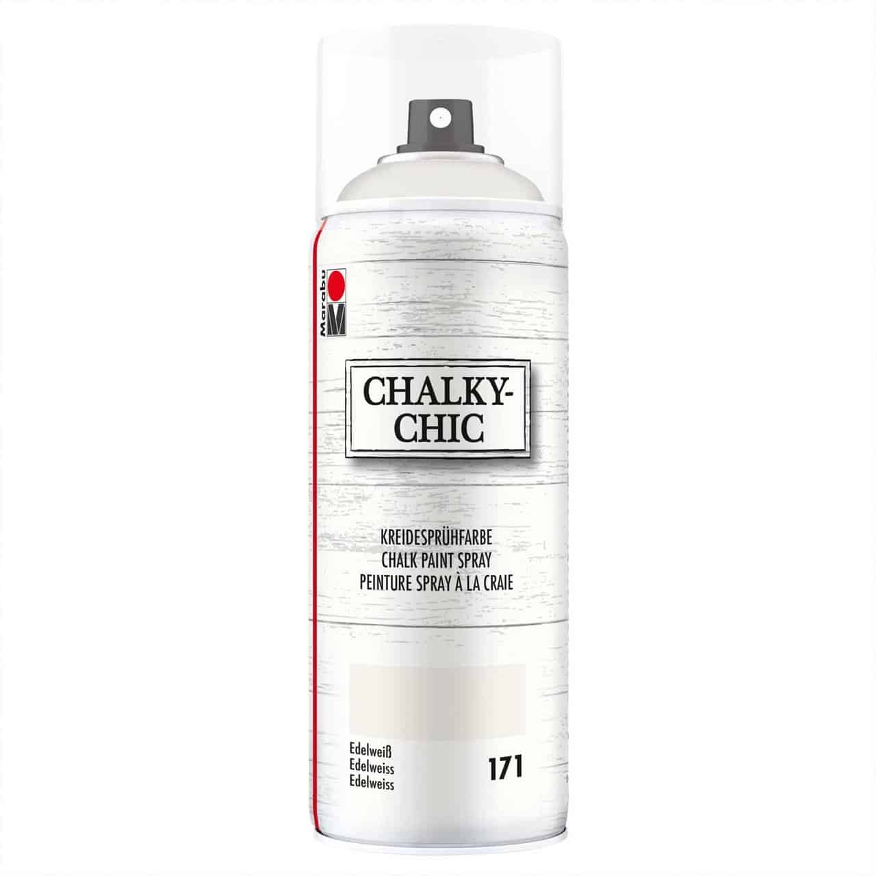 Marabu Kreidesprühfarbe Chalky-Chic 400ml edelweiß