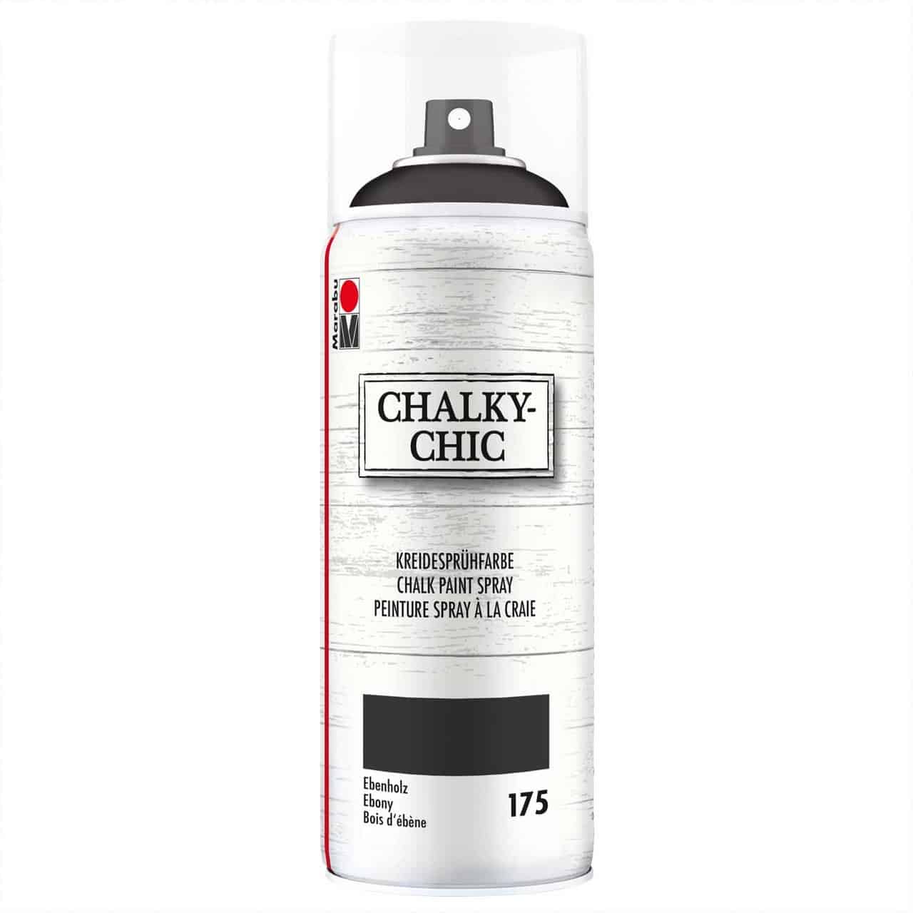 Marabu Kreidesprühfarbe Chalky-Chic 400ml ebenholz