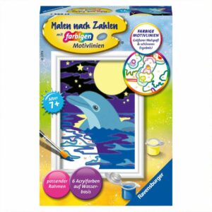 Ravensburger Malen nach Zahlen Kleiner Delfin