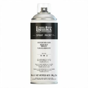 Liquitex Acrylspray 400ml reiches silber irisierend