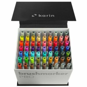 karin Brushmarker PRO Mega Box 60 Farben + 3 Blender