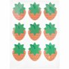 Rico Design Bügelmotiv Erdbeeren 9 Stück
