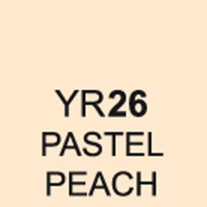 TOUCH Twin Brush Marker Pastel Peach YR26