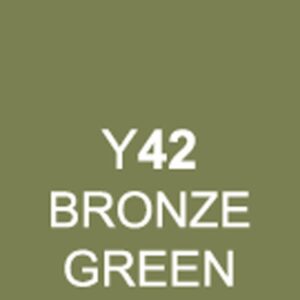 TOUCH Twin Brush Marker Bronze Green Y42