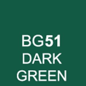 TOUCH Twin Brush Marker Dark Green BG51