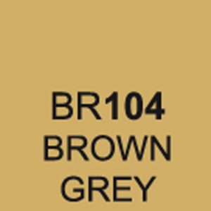 TOUCH Twin Brush Marker Brown Grey BR104