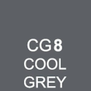 TOUCH Twin Brush Marker Cool Grey CG8