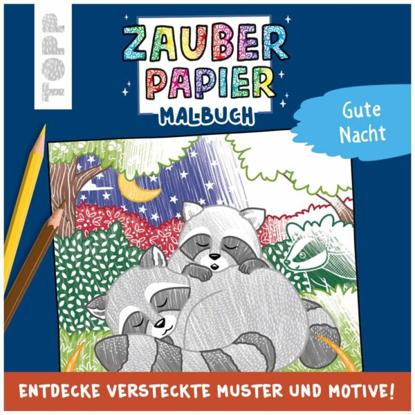 TOPP Zauberpapier Malbuch Gute Nacht