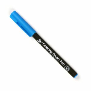 Koi Coloring Brush Pen steel blue