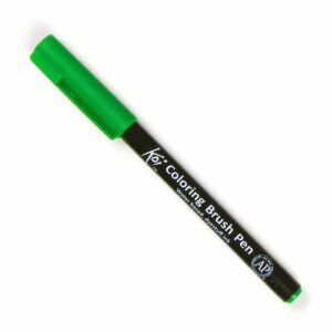Koi Coloring Brush Pen emerald green