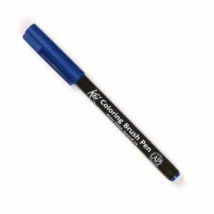 Koi Coloring Brush Pen blue