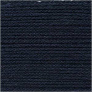 Wolle Rödel Soft Merino 50g 100m blau-schwarz