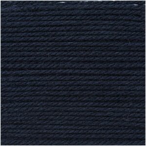 Wolle Rödel Soft Merino 50g 100m blau-schwarz