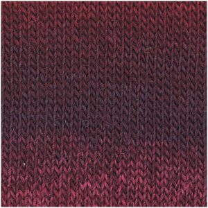 Wolle Rödel Strumpfwolle Color 50g 190m bordeaux/beere