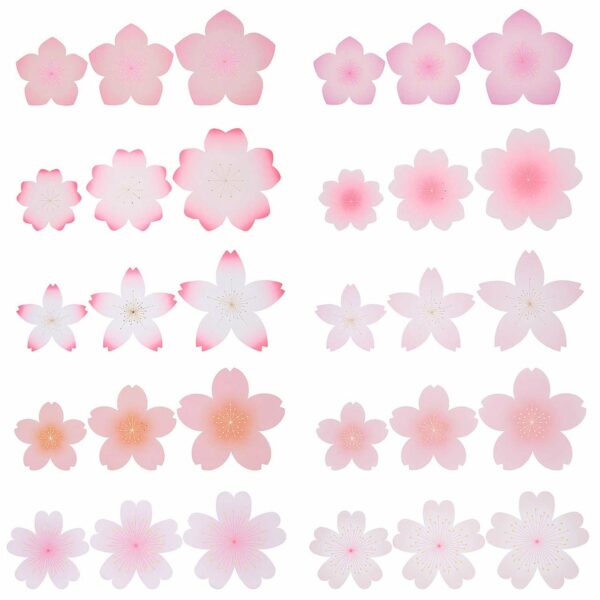 Paper Poetry Papierblüten Luxury Sakura 10-15cm 60 Stück