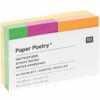 Paper Poetry Haftnotizen Neon Mix 4x100 Blatt
