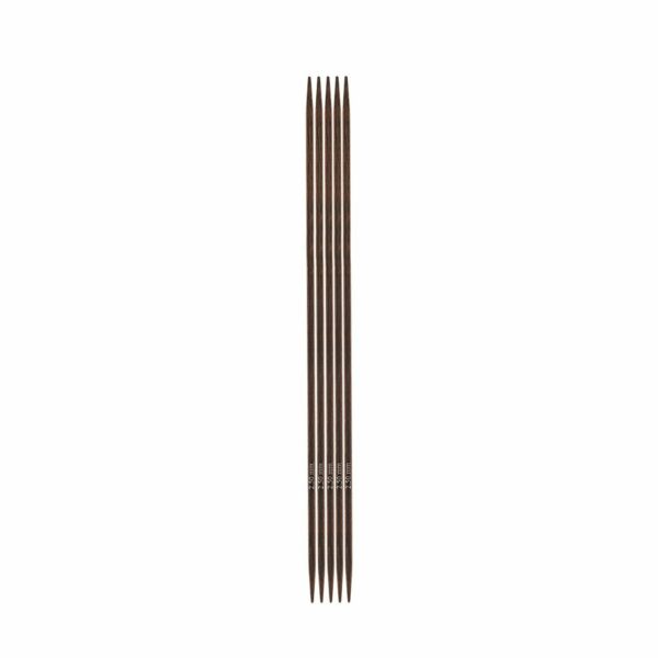 KnitPro Nadelspiel 15cm Birkenholz 2