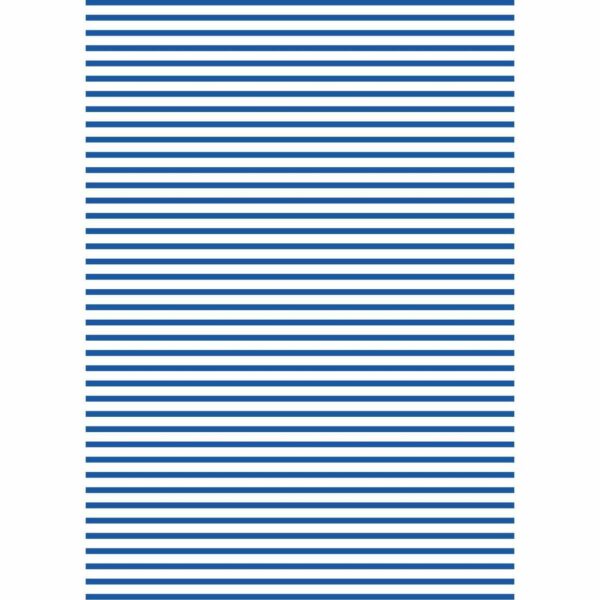 MARPA JANSEN Fotokarton Streifen weiß-blau 50x70cm 300g/m²