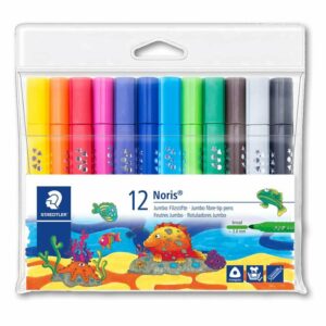 Staedtler Noris Club Jumbo-Fasermaler 12 Stück