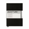 LEUCHTTURM1917 Notizbuch Master Slim liniert Hardcover A4+ schwarz