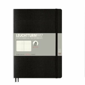 LEUCHTTURM1917 Notizbuch Composition dotted Softcover B5 schwarz