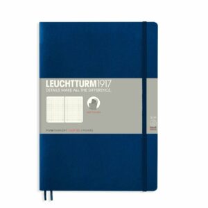 LEUCHTTURM1917 Notizbuch Composition dotted Softcover B5 marine