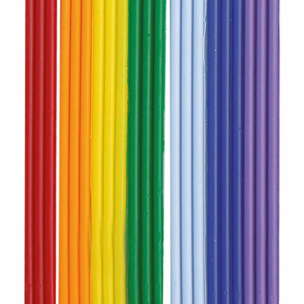efco Wachsstreifen Regenbogen 7 Farben