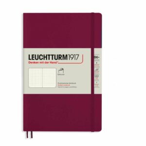 LEUCHTTURM1917 Notizbuch Paperback dotted Softcover B6 port red