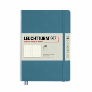 LEUCHTTURM1917 Notizbuch Medium dotted Softcover A5 stone blue
