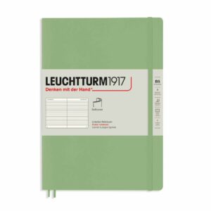 LEUCHTTURM1917 Notizbuch Composition liniert Softcover B5 salbei