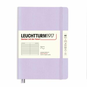 LEUCHTTURM1917 Notizbuch Medium liniert Softcover A5 lilac