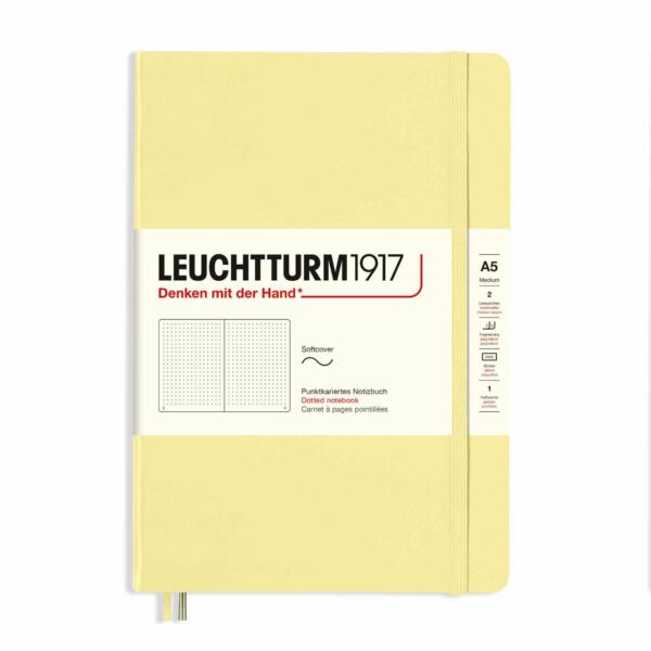 LEUCHTTURM1917 Notizbuch Medium dotted Softcover A5 vanilla