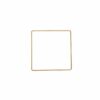 Rico Design Metallring Quadrat gold 15cm