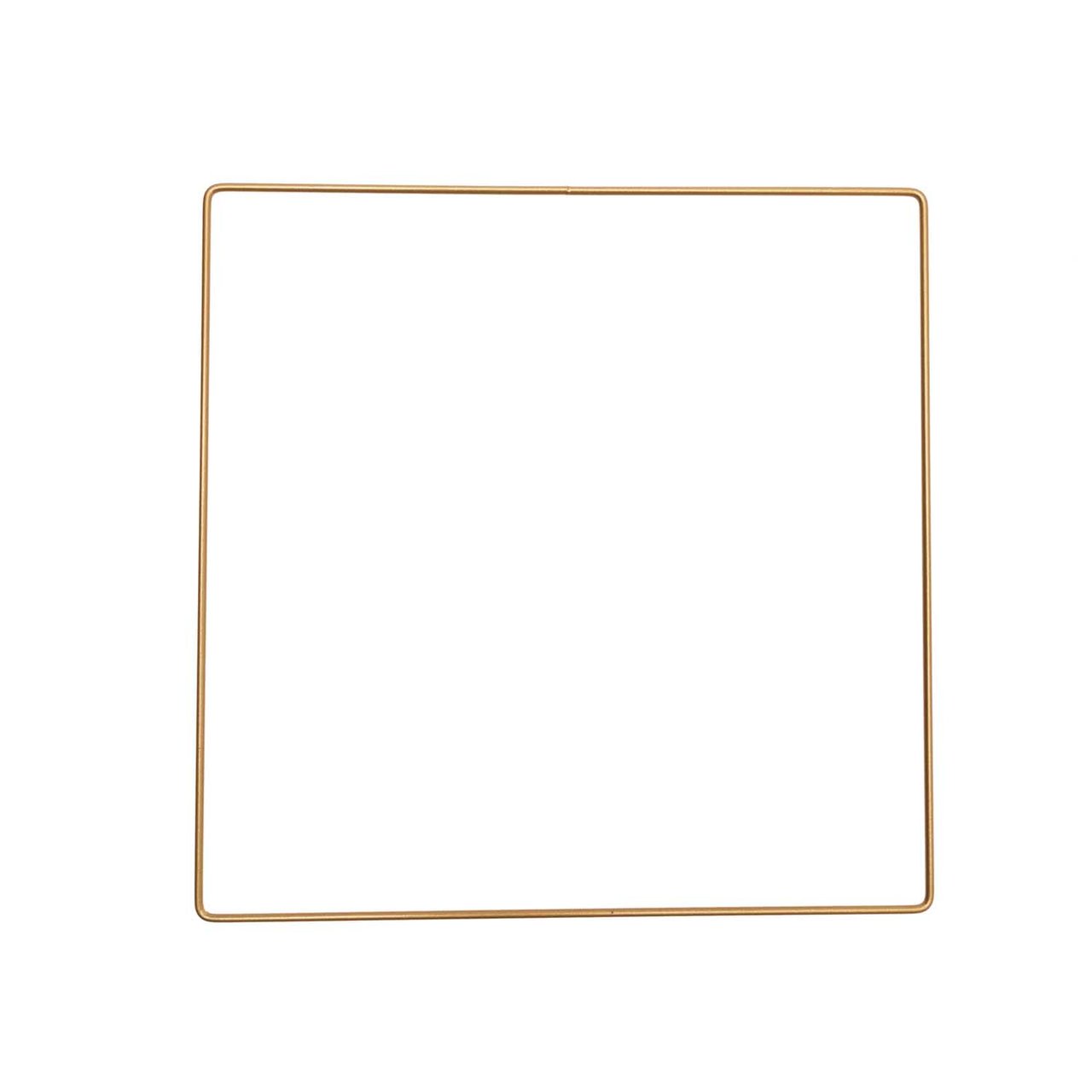 Rico Design Metallring Quadrat gold 25cm