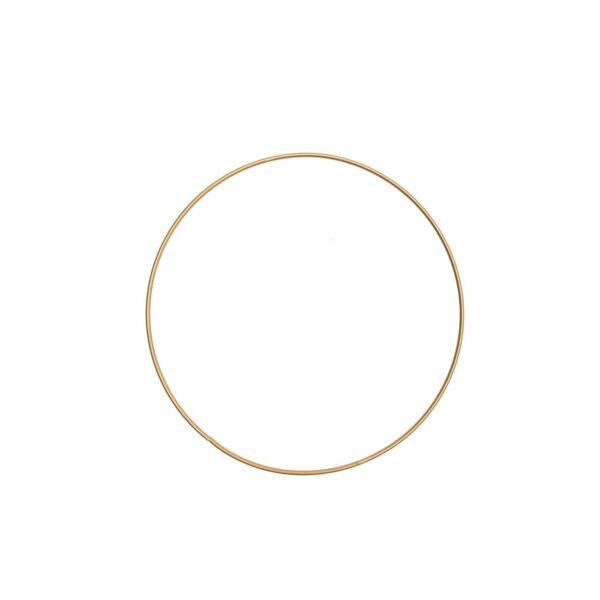 Rico Design Metallring gold glänzend 20cm
