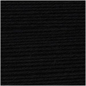 Rico Design Essentials Cashlana dk 25g 62m schwarz