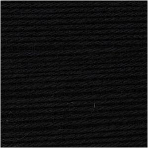 Rico Design Essentials Cashlana dk 25g 62m schwarz