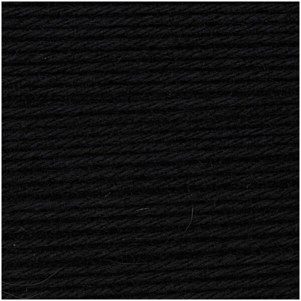 Rico Design Essentials Cashlana dk 25g 62m schwarz