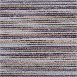 Rico Design Baby Cotton Soft Print dk 50g 125m flieder-braun