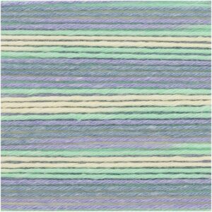 Rico Design Baby Cotton Soft Print dk 50g 125m veilchen-grün