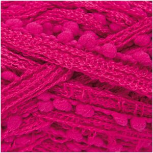 Rico Design Creative Loopy Pompon 100g 25m pink