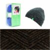 Rico Design Häkelset Mütze Wild Wild Wool uni dunkelbraun