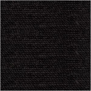 Rico Design Essentials Crochet 50g 280m schwarz