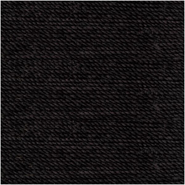 Rico Design Essentials Crochet 50g 280m schwarz